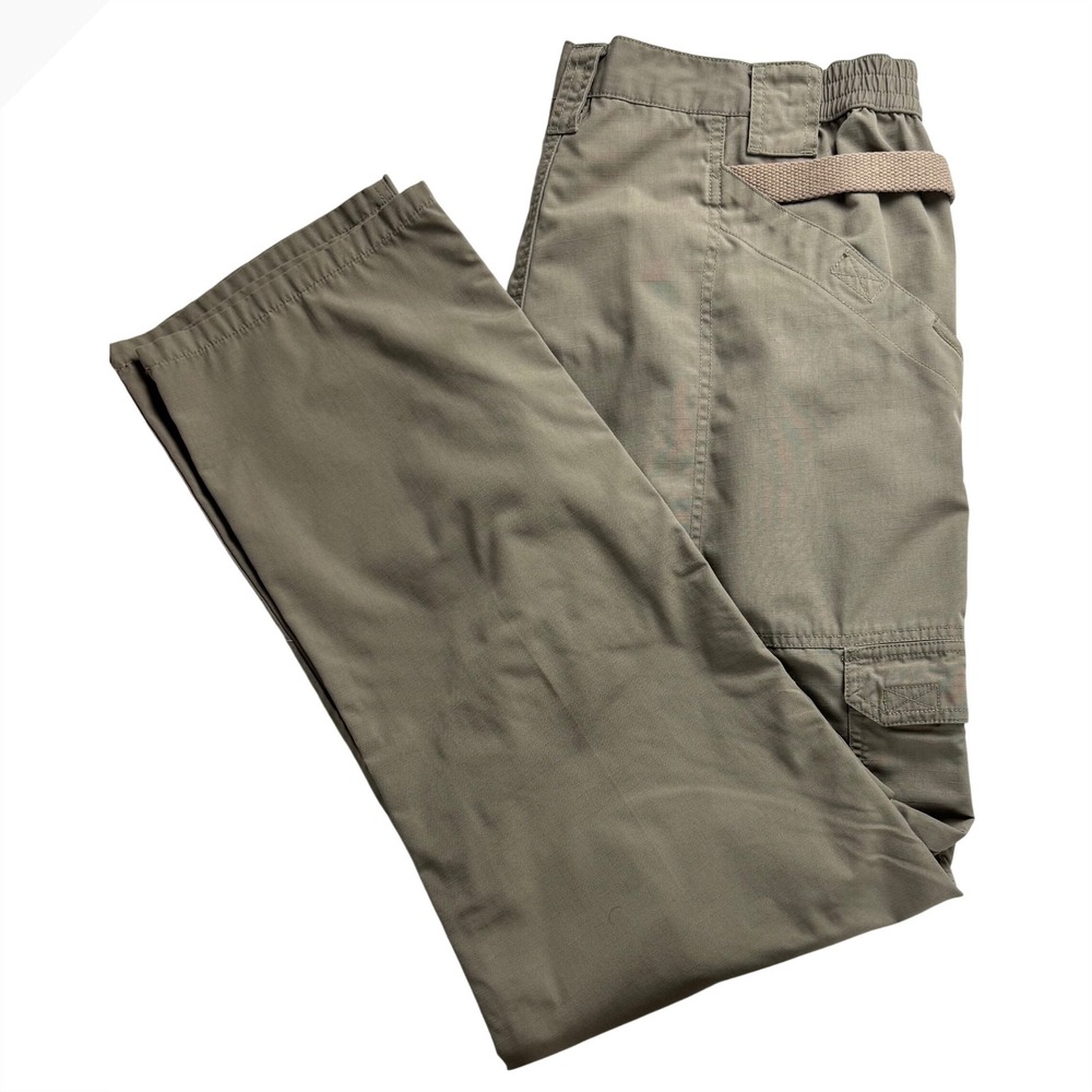 5.11 Tactical Series Mens Khaki‎ Ripstop Cargo Pants 42x36 Actual 41x35